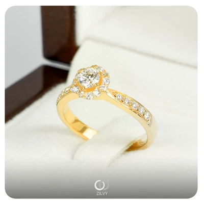 แหวนเพชร Violette Eternity