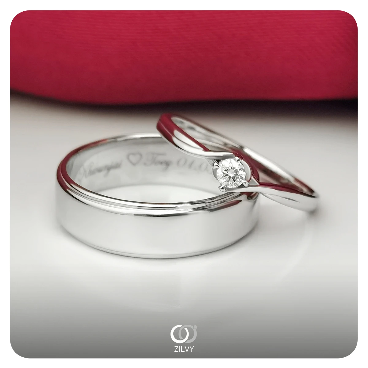 แหวนเพชร Winona Twist