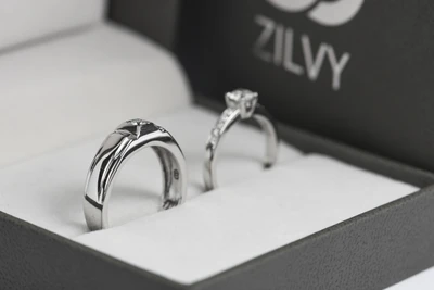 แหวนเพชร Lucienne Duo