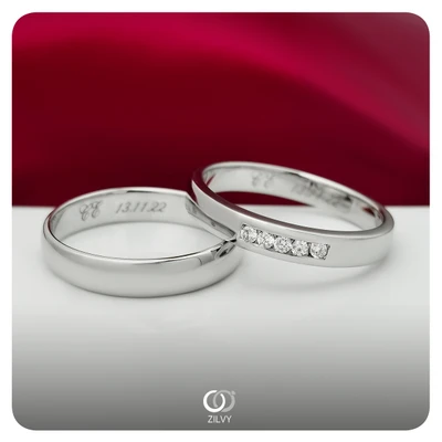 แหวนเพชร Soleil Channel