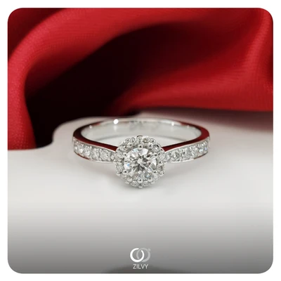 แหวนเพชร Calla Halo