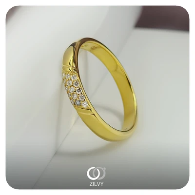 แหวนเพชร Josette Pavé