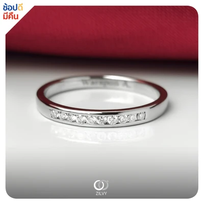 แหวนเพชร Sylvie Channel