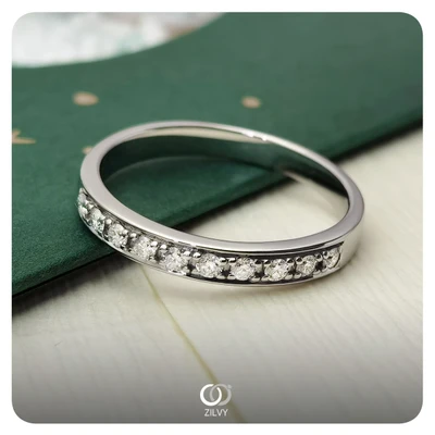 แหวนเพชร Violette Channel