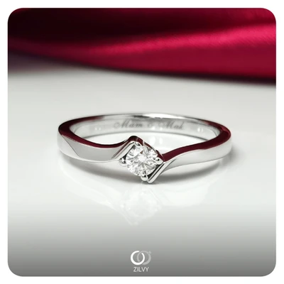 แหวนเพชร Astrid Solitaire