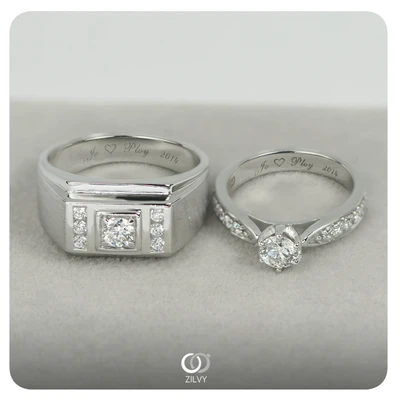 แหวนเพชร Penelope Duo