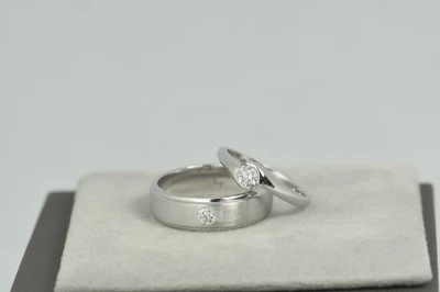 แหวนเพชร Elara Bezel