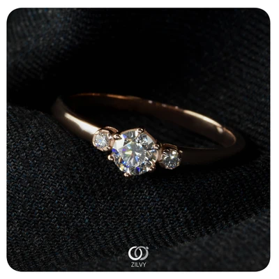 แหวนเพชร Mirabelle Duo