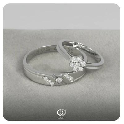 แหวนเพชร Nadine Trinity