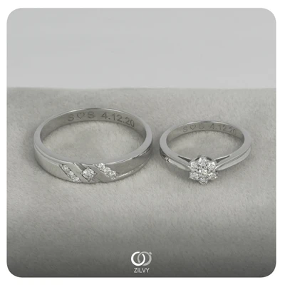 แหวนเพชร Nadine Trinity