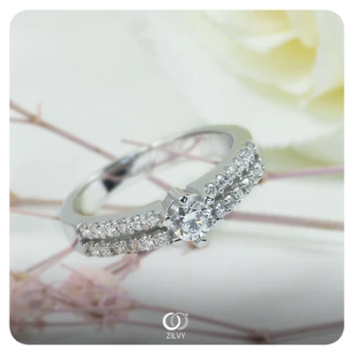 แหวนเพชร Seraphine Split