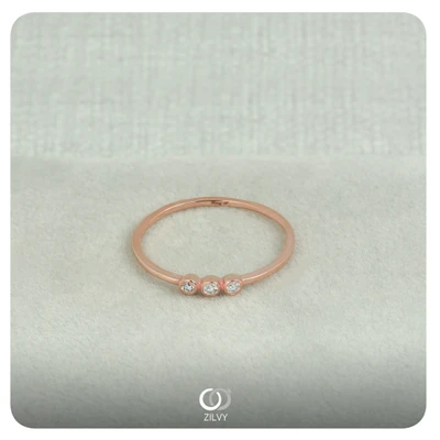 แหวนเพชร Yvette Trinity