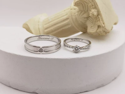 แหวนเพชร Amelina Duo