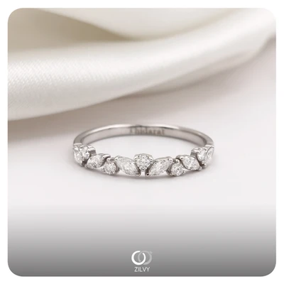 แหวนเพชร Selene Band