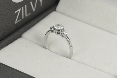 แหวนเพชร Ophelia Duo