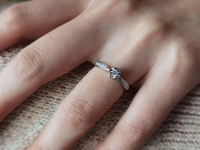 แหวนเพชร Aria Duo