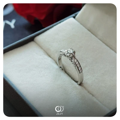 แหวนเพชร Soleil Duo