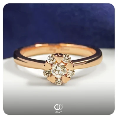 แหวนเพชร Adeline Cluster