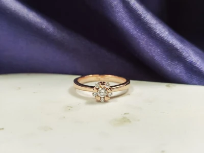 แหวนเพชร Adeline Cluster