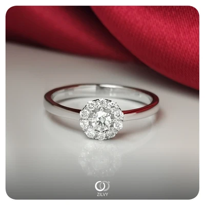 แหวนเพชร Daphne Aura