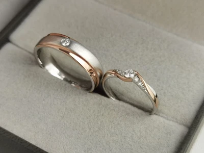 แหวนเพชร Dove Flanked